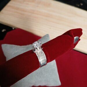 Women Stone Ring Sterling Silver 925